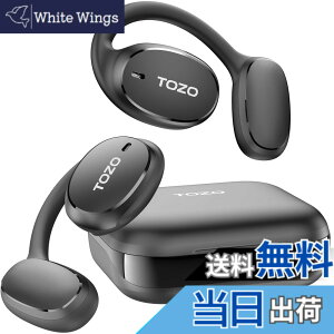 �y���������zTOZO OpenEgo ���C�����X �C���z�� bluetooth 5.3 �I�[�v���C���[ �ɏ�̃t�B�b�g�� �����ǂ��Ȃ� LED �f�B�X�v���C AI �ʘb���m�C�Y���_�N�V���� ��70~80h�Đ� IPX5�h�� �C���z�����C����