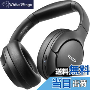 �y���������zTOZO HT2 ���C�����X�w�b�h�z�� Hi-Res Audio(�L���n�C���]) 40mm �_�C�i�~�b�N�h���C�o ���^ �܂��ݎ� �y�� Bluetooth5.3 ���� Type-C & AUX�L���ڑ� �ő�38dB�̃m�C�Y��ጸ�m�C�Y�L����