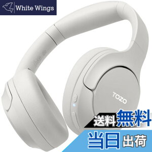 �y���������zTOZO HT2 ���C�����X�w�b�h�z�� Hi-Res Audio(�L���n�C���]) 40mm �_�C�i�~�b�N�h���C�o ���^ �܂��ݎ� �y�� Bluetooth5.3 ���� Type-C & AUX�L���ڑ� �ő�38dB�̃m�C�Y��ጸ�m�C�Y�L����