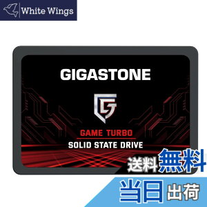 �y���������zGIGASTONE SATA SSD 2.5�C���` 128GB 3D NAND�̗p ����SSD Game Turbo �yPS4����m�F�ρz ������520MB/s �G���[���� �f�[�^�ی�@�\ �����d�� �L���b�V�������ɍ���SLC�t���b�V�����������̗p Pl