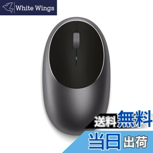 �y���������zSATECHI M1 ���� ���C�����X �}�E�X �A���~���iUSB-C�[�d���A1200DPI�A�l�ԍH�w�f�U�C���Ή���Bluetooth�}�E�X�AMacBook Air & Pro�A�m�[�gPC�AiPad�ȂǑΉ��j�| �X�y�[�X�O���[