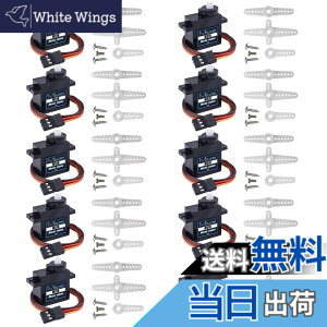 �y���������zMiuzei �T�[�{���[�^�[ �}�C�N���T�[�{ 9g 180° 10���^���M�A ���g���N RC�w���R�v�^�[/��s�@/�{�[�g/���{�b�g/Arduino�ɓK�p