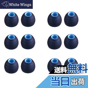 �y���������zA-Focus �C���[�s�[�X JBLT110BT,ARKARTECH T6 �����a�_�C��3.8mm�|4.0mm�C���z���ɑΉ� �n�C�u���b�h�C���[�s�[�X �V���R���� �������� �ϋv�� 12��6�y�A Black�]Blue S�T�C�Y