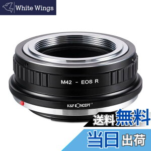 �y���������zK&F CONCEPT ���[�J�[���c�X �}�E���g�A�_�v�^�[ M42�����Y-Canon�Ή� EOS R�J�������� M42 �L���m���Ή�RF�}�E���g EOSR �����Y�}�E���g�A�_�v�^�[ ����������