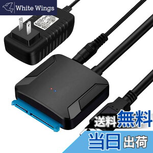 �y���������zsata usb �ϊ��P�[�u�� 3.5/2.5�C���` SSD HDD SATA USB�ϊ��A�_�v�^�[ SATA3 USB3.0 �ϊ��P�[�u�� �d���A�_�v�^�[�t Windows10/Mac OS �����`�� �ő�6TB UASP�Ή�
