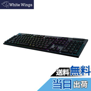 �y���������zLogicool G �Q�[�~���O�L�[�{�[�h G913-CK �N���b�L�[ �� ���^ ��������Ƃ����Ō��� GL�X�C�b�` ���{��z�� LIGHTSPEED Bluetooth �ڑ��Ή� LIGHTSYNC RGB ���� �Q�[�~���O �L�[�{�[�h ���J�j