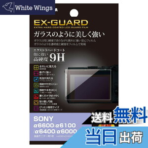 �y���������z�n�N�o HAKUBA �f�W�^���J�����t���ی�t�B���� EX-GUARD ���d�x9H SONY ��6600/��6100/��6400/��6000 ��p EXGF-SA6600