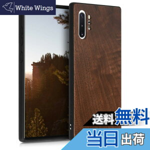 �y���������zkwmobile �X�}�z�P�[�X Samsung Galaxy Note 10 Plus�Ή� �P�[�X - �ؐ� �g�уP�[�X TPU�o���p�[ - �i�`������ �E�b�h �X�^�C��