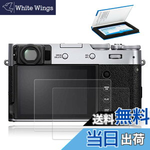 �y���������zJJC �t���ی�t�B���� 2���Z�b�g FUJI X-M5 X100VI X100V X-T4 XT4 X-E4 XE4 �Ή� ���^ �����ߗ� ���d�x �����Y�N���X �t��