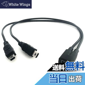 �y���������zAccess ��30cm�� Mini USB 2�� �����P�[�u�� �~�jUSB ���X ���� �~�jUSB 2�I�X 5PIN�P�[�u�� �I�Xto���X �f�[�^�]��&�[�d�Ή� + �}�C�N���t�@�C�o�[�N���X�t�� Mini10