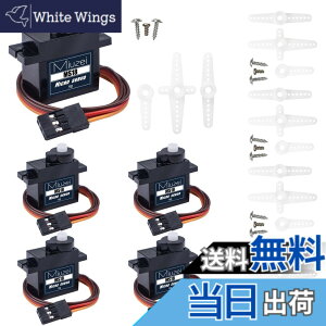 �y���������zMiuzei �T�[�{���[�^�[ �}�C�N���T�[�{ 9g 180° 5���^���M�A ���g���N RC�w���R�v�^�[/��s�@/�{�[�g/���{�b�g/Arduino�ɓK�p