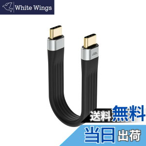 �y���������zCableCreation �Z��USB C to USB C 3.1 Gen 2�P�[�u��,�d�͓]���� 60W 3A�����[�d�P�[�u�� 4K�r�f�I�o�͕t��10Gbps �f�[�^�]��,MacBook Pro, Galaxy S20, SSD, iPad PromiPhone 15�AiPhone15Pro Max���ɓK�p, 0.12M/