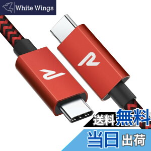 �y���������zRAMPOW USB-C & USB-C �P�[�u���y100W PD�Ή�/USB 3.2 Gen 2x2-20Gbps�f�[�^�]���zPD3.0/QC3.0�������[�d 4K/60Hz �f���o�͑Ή� �����ϋv type-c�P�[�u�� iPhone17/Air/16/16e/15 �[�d MacBook Pro/iPad Pro/Google Pixe