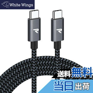 �y���������zRAMPOW USB Type C �P�[�u���y2M �� /PD3.0&QC3.0�������[�d�z60W/3A�[�d �����f�[�^�]���Ή� ���ϋv�i�C���� usbc usbc �P�[�u�� iPhone17/Air/16/16e/15 �[�d MacbookPro/iPad Pro&Air/Google Pixel/Galaxy/Sony��