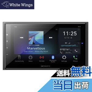 �y���������zPioneer �f�B�X�v���C�I�[�f�B�I DMH-SZ700 6.8�C���` 2D Alexa���� AppleCarPlay AndroidAuto�Ή� Bluetooth USB iPod iPhone AUX DSP �J���b�c�F���A
