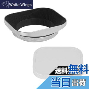 �y���������zHaoge LH-EW2 49mm �����`���^�� �˂����� �����Y�t�[�h �V�F�[�h�݌v�L���b�v�t for 49mm Canon �L���m�� Nikon �j�R�� Sony �\�j�[ Leica ���C�J Zeiss �J�[�� �c�@�C�X Voigtlander �t�H�N�g����
