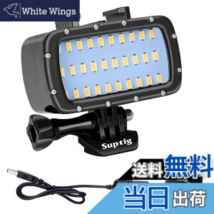 �y���������zSuptig �h�����C�g �������C�g Gopro Hero 13�AHero 12�A11�A10�A9�A8�A7�A6�A5�A4�A3�A2�ADJI�I�X���AAkaso�AInsta 360�ACanon Nikon Sony Olympus SLR�J�����p �h�� 180�t�B�[�g(55m)