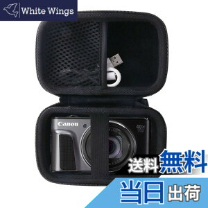 �y���������zCanon PowerShot G7X / SX620HS/SX720HS/SX730HS/SX740HS/G9 X�f�W�^���J������p���[�P�[�X-WERJIA (storage case-Black)