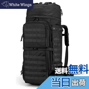 �y���������z[Mardingtop] 75L �~���^���[ �o�b�N�p�b�N ��e�� �o�R �����b�N �^�N�e�B�J�� �o�b�O MOLLE �R�p �����b�N�T�b�N �L�����v �g���b�L���O ���s �h�� ���C���J�o�[�t��