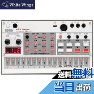 �y���������zKORG �f�W�^�� �T���v���[ volca sample2 �V���Z�T�C�U�[ �d�r�쓮 �X�s�[�J�[���� �w�b�h�t�H���g�p�� �ǂ��ł��g����R���p�N�g�T�C�Y