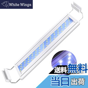 �y���������zLEDGLE �A�N�A���E�� ���C�g 10W 40-50CM�����Ή� 56LED(7��46��) �����C�g�E�����琬�E�Ϗ܋�����