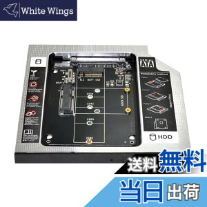 �y���������zxiwai MSATA NGFF B/M-Key SSD to Slimline SATA 13�s�� �L���f�B�P�[�X 9.5mm ���j�o�[�T�� �m�[�g�p�\�R�� CD/DVD-ROM �I�v�e�B�J���x�C�p