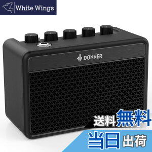 �y���������zDonner �M�^�[�A���v �~�j 5W �[�d�� 3�o���hEQ���� ��� �R���p�N�g �y�� ������K Retro British tone DA-10