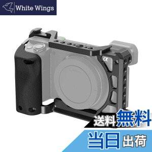 �y���������zSmallRig A6100 / A6300 / A6400�p�P�[�W �V���R���n���h�O���b�v �����l�W�� �R�[���h�V���[ �N�C�b�N�����[�X�v���[�g�t�� Sony�Ή�Alpha 6100 / Alpha 6300 / Alpha 6400�p 3164B