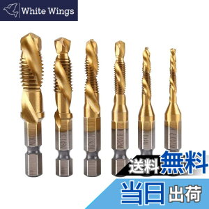 �y���������zYFFSFDC �h�����^�b�v �h�����r�b�g �Z�p�� 6�{�Z�b�g �ʎ��^�b�v ���@�\ ������ �˂��؂� �^�b�v �X�p�C���� HSS �����x�| M3 M4 M5 M6 M8 M10 �^�b�v�h�����Z�b�g (�`�^��-�S�[���h)