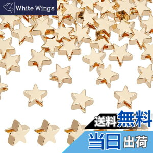 �y���������zPH PandaHall 60�� �X�^�[ �r�[�Y �^�J �� �r�[�Y �S�[���h���b�L ���^�� �X�^�[ �`���[�� �W���G���[�p�[�c DIY �l�b�N���X �u���X���b�g �C�������O �N���t�g�p