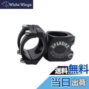 �y���������zUPANBIKE 31.8mm�o�C�N�X�e�� 28.6mm�}�E���e���o�C�N�X�e�� 32mm�� �A���~�j�E�������V���[�g�X�e�� ���[�h�o�C�N�p�AMTB�ABMX(�u���b�N)