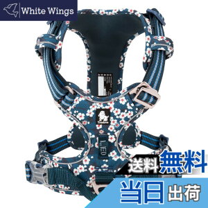 �y���������zcocomall 2020�V�^ ���p�n�[�l�X ���p���� �h�b�O �y�b�g�p�i �n�[�l�X 3M���ˍޗ� �P�� �i�C������ ���^���A���^���A��^���Ɍ��� �ʋC�� ���߉\ (L, Saxony Blue)