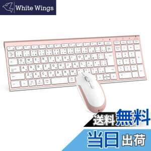 �y���������ziClever �L�[�{�[�h ���C�����X �L�[�{�[�h �}�E�X�Z�b�g ���{��z�� �É� �����^ ���� 2.4G �L�[�{�[�h�E�}�E�X�Z�b�g USB�ڑ� �L�[�{�[�hType-C�[�d�� �t���T�C�Y �e���L�[�t�� �}