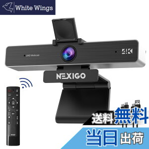 �y���������zNexiGo Zoom�F��A N950P 4K�Y�[���\�E�F�u�J���� �����R���ƃ\�t�g�E�F�A�R���g���[���A�\�j�[ Starvis�Z���T�[�A5X�f�W�^���Y�[���@�\�APro �E�F�u�J�����Ƀf���A���X�e���I�}�C