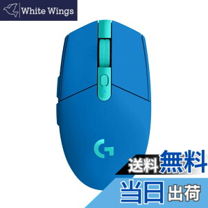 �y���������zLogicool G �Q�[�~���O�}�E�X G304 LIGHTSPEED ���C�����X �}�E�X G304-BL �y�� 99g HERO 12K�Z���T�[ 6�v���O�����{�^�� 250���ԘA���g�p�\ �u���[ PC windows mac �������K�i �y �t�@�C�i���t
