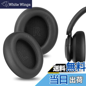 �y���������zGeekria �C���[�p�b�h�݊��� �p�b�h �A���J�[ Anker Soundcores Life Q30, Life Q35 BT �w�b�h�z���ɑΉ� �p�b�h �C���[/�C���[�J�b�v (�v���e�C�����U�[/�u���b�N)