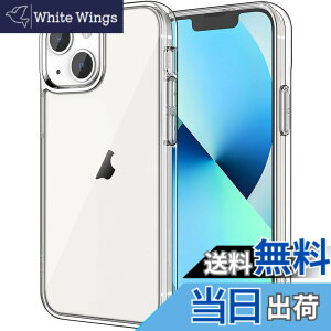 �y���������zJETech iPhone13 mini �ی�P�[�X(5.4�C���`��p) ���΂݂Ȃ� �Ռ��z�� �o���p�[�J�o�[ �����h�~ �N���A�o�b�N (HD �N���A)