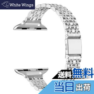 �y���������zMaKTech �X�e�����X�|�̃��X�g�o���h iWatch�o���h�̌����A�����X����7�s�[�X�����N14mm���^���u���X���b�g�o���h �ƌ݊���������Apple Watch�V���[�Y 11/10/9/8/7,SE 3/2/1 [2025] (42mm/41mm/40mm