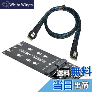�y���������zNFHK SFF-8654 SLIMLINE SAS NVME PCIe SSD SATA�A�_�v�^�ւ�U2�L�b�gNGFF M�L�[�ւ̃P�[�u��