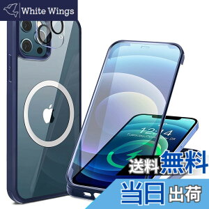 �y���������zHAUTRKBG iPhone 13 Mini �p �P�[�X �N���A ���ʋ����K���X 360°�S�ʕی� [MagSafe�Ή�] [�J�����t�C������] [�s�q�^�b�`] �}�O�Z�[�t ���C�����X�[�d�Ή� �ČRMIL�K�i�擾 �ϏՌ� �A�C�t