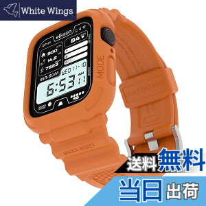 �y���������zelkson �A�b�v���E�H�b�`�o���h Apple Watch 41mm 40mm �o���p�[�P�[�X�t�� ���ȃ����Y�o���h Apple Watch SE iWatch Series 9 8 7 6 5 4�p, Quattro Pro Series �X�|�[�c�~���^���[�ی�P�[�X �v���e�N