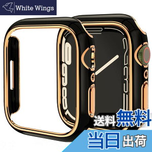 �y���������zMiimall �Ή� Apple Watch 8 45mm/7 45mm�P�[�X �A�b�v���E�H�b�`�V���[�Y 8 2022/7 �P�[�X PC�ގ��I�V�����݌v ���h�~ �h�o �y�� �h�Ռ� �ی�o���p�[ Apple Watch Series 7 ���ʃJ�o�[�i45mm|�u��
