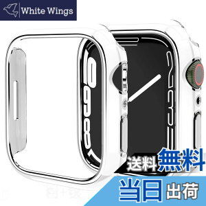 �y���������zMiimall �Ή� Apple Watch 8 45mm/7 45mm�P�[�X �A�b�v���E�H�b�`�V���[�Y 8 2022/7 �P�[�X PC�ގ��I�V�����݌v ���h�~ �h�o �y�� �h�Ռ� �ی�o���p�[ Apple Watch Series 7 ���ʃJ�o�[�i45mm|�z��