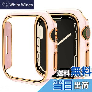 �y���������zMiimall �Ή� Apple Watch 8 45mm/7 45mm�P�[�X �A�b�v���E�H�b�`�V���[�Y 8 2022/7 �P�[�X PC�ގ��I�V�����݌v ���h�~ �h�o �y�� �h�Ռ� �ی�o���p�[ Apple Watch Series 7 ���ʃJ�o�[�i45mm|�s��