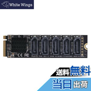 �y���������zXiwai NGFF NVME M-Key PCI Express to SATA 3.0 6Gbps 5�|�[�g �A�_�v�^�[ �R���o�[�^�[ �n�[�h�h���C�u�g���J�[�h JMB585 2280