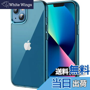�y���������zJETech iPhone13 mini �ی�P�[�X(5.4�C���`��p) ���΂݂Ȃ� �Ռ��z�� �o���p�[�J�o�[ �����h�~ �N���A�o�b�N (�u���[)