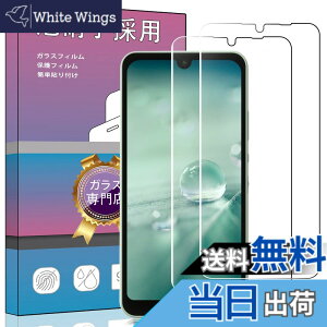 �y���������z2���Z�b�g FOR AQUOS Wish / Wish2 SH-51C �p�̛��p�K���X�t�B���� �����K���X �t���ی�t�B���� SHG06 / SH-M20 / A104SH / SH-51C �p�̛��p�t�B���� ����0.33mm �d�x9H �C�A�[�� �K���X��U�h�~ �w