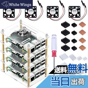 �y���������zYoumile Raspberry Pi 4/3/2���f��B�p�A�N�����P�[�X�i��p�t�@���A�q�[�g�V���N�t���A4�w�j