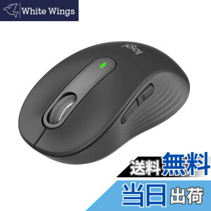 �y���������z���W�N�[�� Signature M650LGR L ���C�����X�}�E�X �É� Bluetooth ���[�W �O���t�@�C�g ��̑傫�߂ȕ����� L�T�C�Y ���C�����X �}�E�X ���� Logi Bolt Unifying��Ή� windows mac iPad Android Chrome
