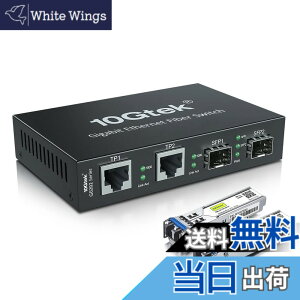 �y���������z10Gtek �M�K�r�b�g �����f�B�A�R���o�[�^�[ �V���O�����[�h �f���A��LC 1.25Gb/s 2xSFP�|�[�g to 2x10/100/1000Base-Tx �t�@�C�o�[�R���o�[�^�[ 2x1000Base-LX SFP �t�� �Z�b�g�i1310nm 20km�j